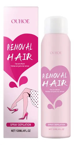 Mousse-in-Moisture Hair Removal Spray for the Entire Body,