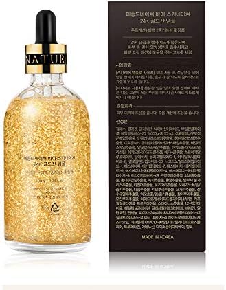 24k GOLDZAN AMPOULE 99.9% Pure Gold Serum of The Year in Korea - Maison de Nature